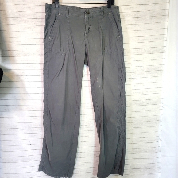 KUHL GRAY FULL LENGTH HIKING PANT, SZ 12 - Picture 2 of 14